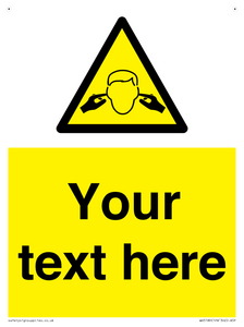 Custom Noise Hazard Sign